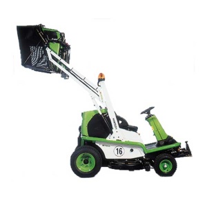 Commercial High Dump Grass Collector Etesia Hydro 124 For Hire