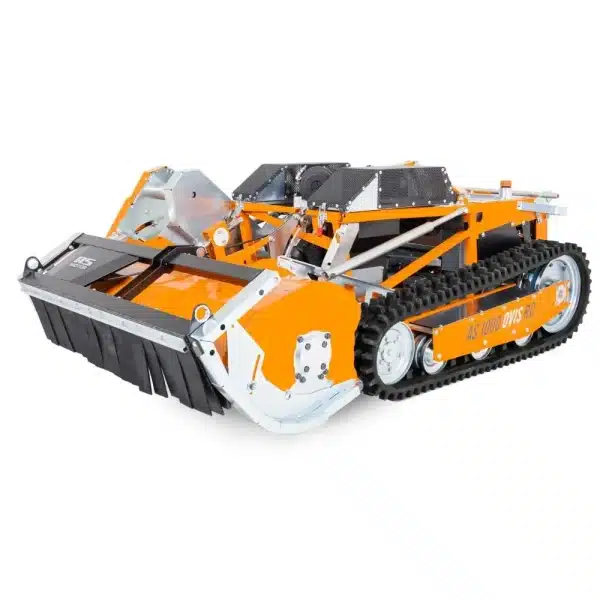 as-motor-as-1000-ovis-rc-remote-controlled-petrol-flail-mower-studio-front-left